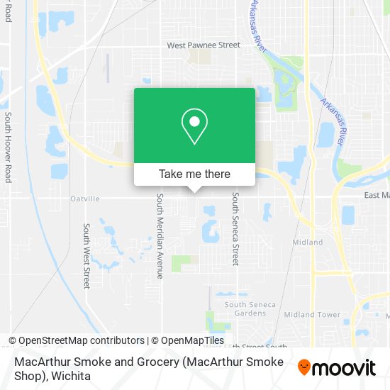 Mapa de MacArthur Smoke and Grocery (MacArthur Smoke Shop)