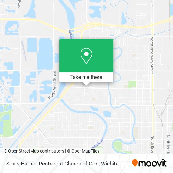 Souls Harbor Pentecost Church of God map