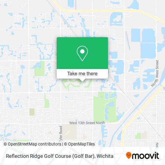Mapa de Reflection Ridge Golf Course (Golf Bar)