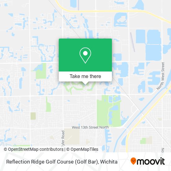 Reflection Ridge Golf Course (Golf Bar) map