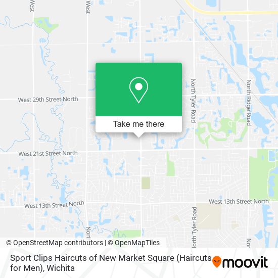 Sport Clips Haircuts of New Market Square (Haircuts for Men) map