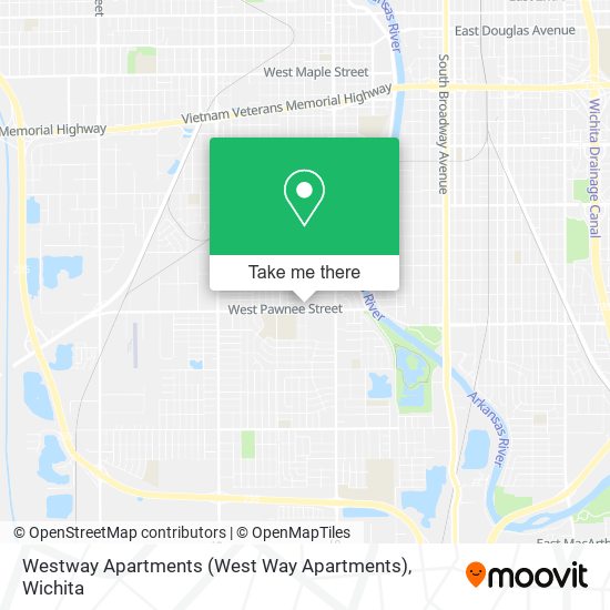 Mapa de Westway Apartments (West Way Apartments)