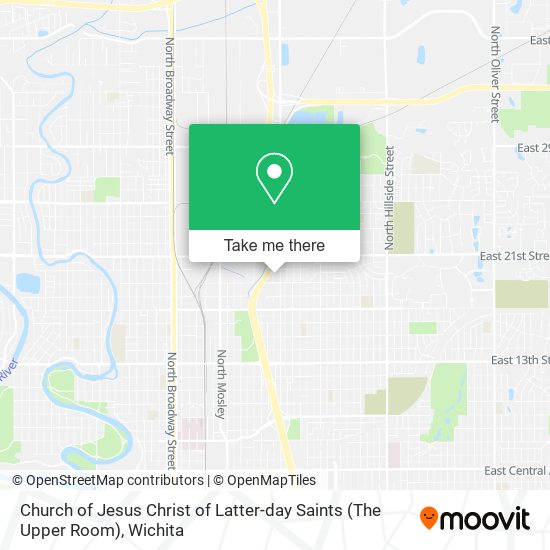 Church of Jesus Christ of Latter-day Saints (The Upper Room) map
