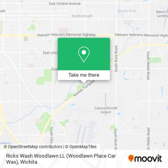 Mapa de Ricks Wash Woodlawn LL (Woodlawn Place Car Was)