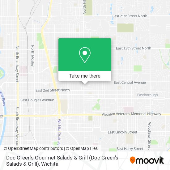 Doc Green's Gourmet Salads & Grill map