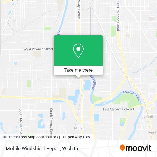 Mobile Windshield Repair map