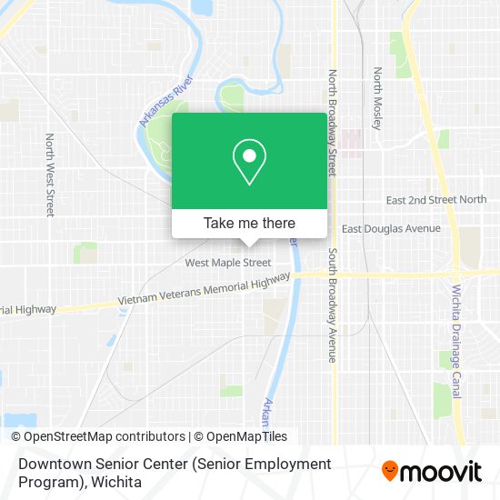 Downtown Senior Center (Senior Employment Program) map