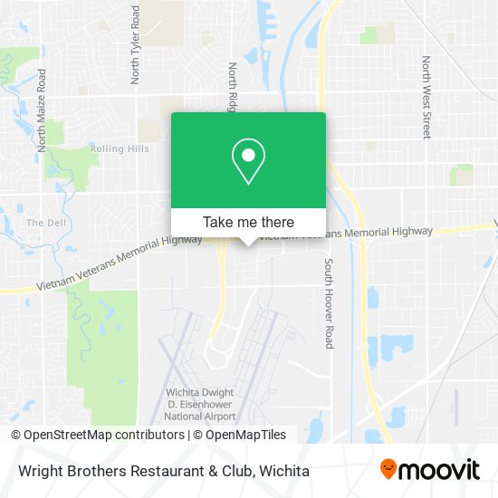 Mapa de Wright Brothers Restaurant & Club