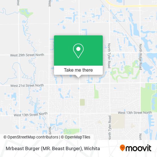 Mapa de Mrbeast Burger (MR. Beast Burger)