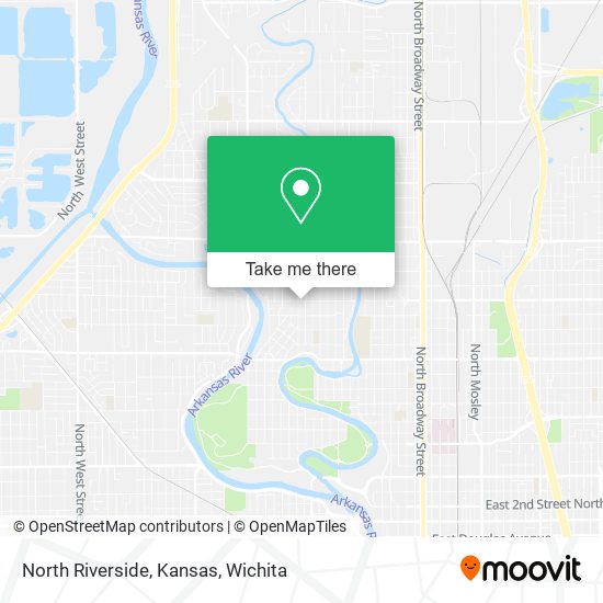 Mapa de North Riverside, Kansas