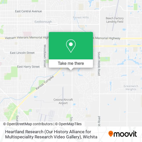 Heartland Research (Our History Alliance for Multispeciality Research Video Gallery) map