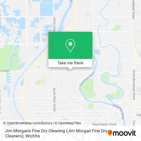 Jim Morgan's Fine Dry Cleaning (Jim Morgan Fine Dry Cleaners) map