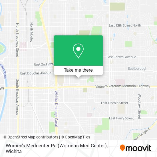 Women's Medcenter Pa (Women's Med Center) map