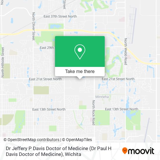 Dr Jeffery P Davis Doctor of Medicine (Dr Paul H Davis Doctor of Medicine) map