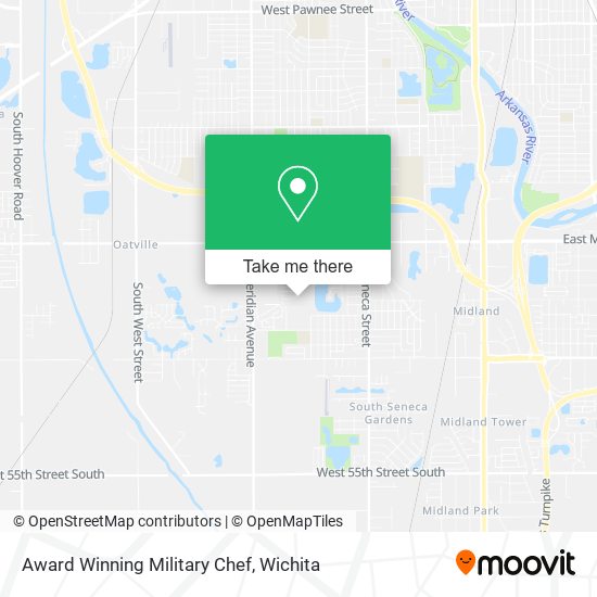 Award Winning Military Chef map