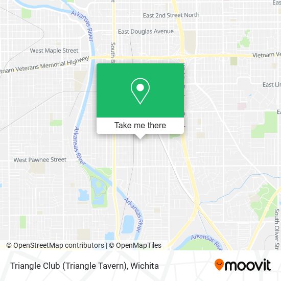 Mapa de Triangle Club (Triangle Tavern)