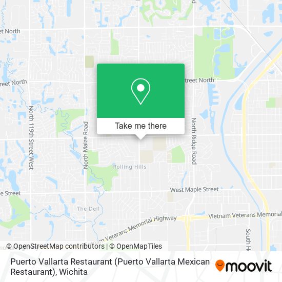 Mapa de Puerto Vallarta Restaurant