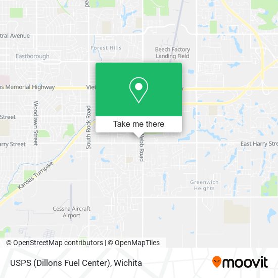 USPS (Dillons Fuel Center) map