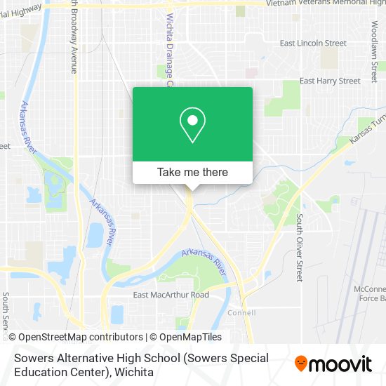 Mapa de Sowers Alternative High School (Sowers Special Education Center)