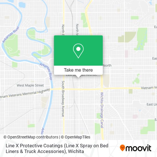 Mapa de Line X Protective Coatings (Line X Spray on Bed Liners & Truck Accessories)