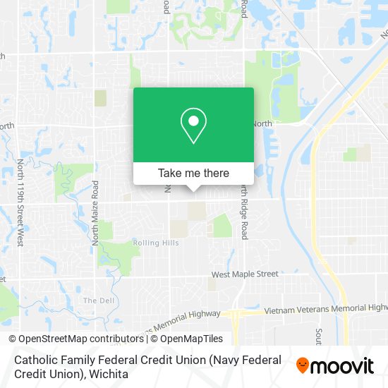 Catholic Family Federal Credit Union (Navy Federal Credit Union) map