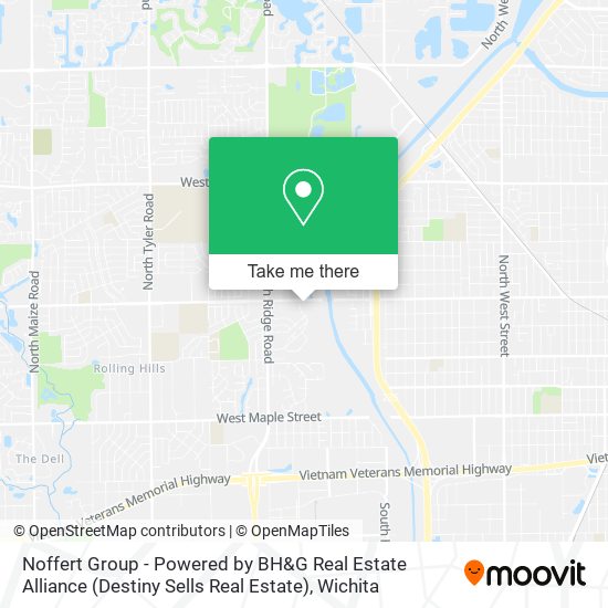 Mapa de Noffert Group - Powered by BH&G Real Estate Alliance (Destiny Sells Real Estate)