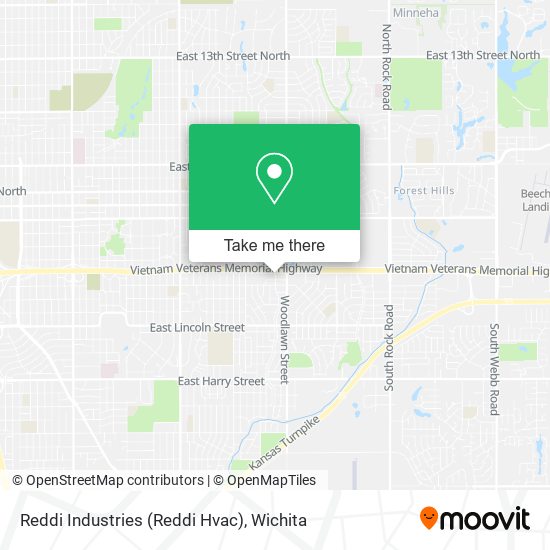 Reddi Industries (Reddi Hvac) map