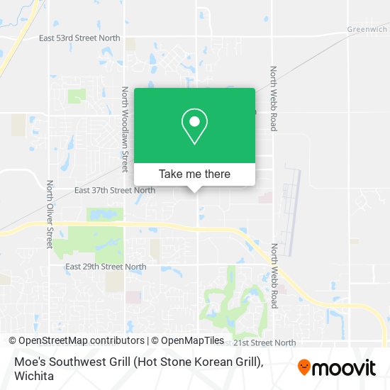 Mapa de Moe's Southwest Grill (Hot Stone Korean Grill)