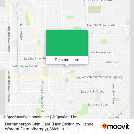 Dermatherapy Skin Care (Hair Design by Hanna Ward at Dermatherapy) map