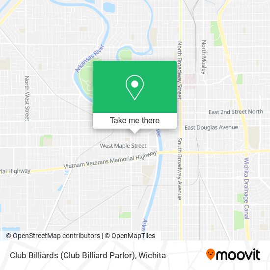 Club Billiards (Club Billiard Parlor) map