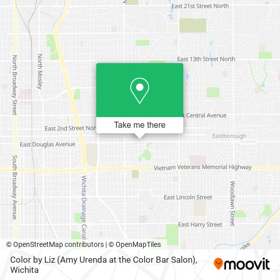Color by Liz (Amy Urenda at the Color Bar Salon) map