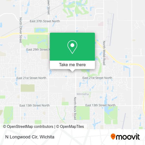 N Longwood Cir map