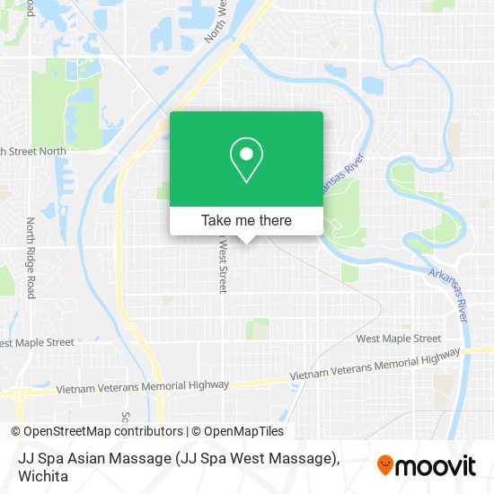 Mapa de JJ Spa Asian Massage