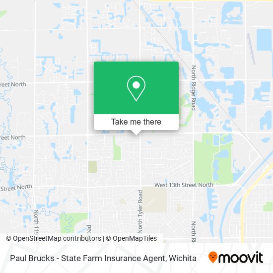 Paul Brucks - State Farm Insurance Agent map