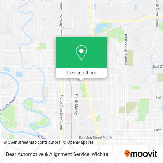 Bear Automotive & Alignment Service map