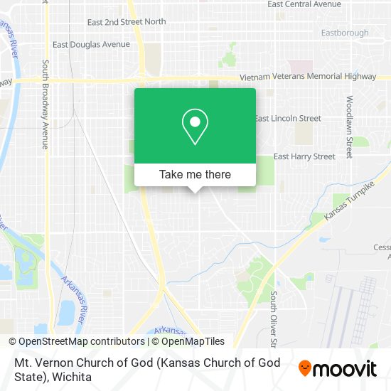 Mt. Vernon Church of God (Kansas Church of God State) map