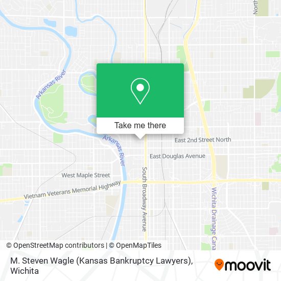 M. Steven Wagle (Kansas Bankruptcy Lawyers) map