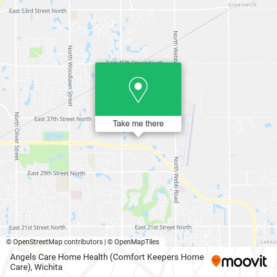 Angels Care Home Health (Comfort Keepers Home Care) map