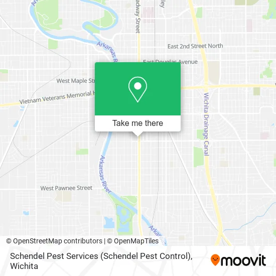 Mapa de Schendel Pest Services (Schendel Pest Control)