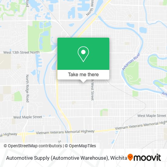 Automotive Supply (Automotive Warehouse) map
