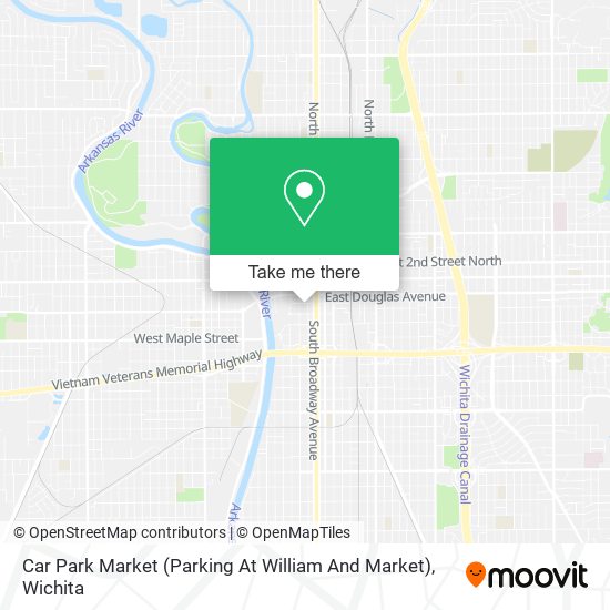 Car Park Market (Parking At William And Market) map