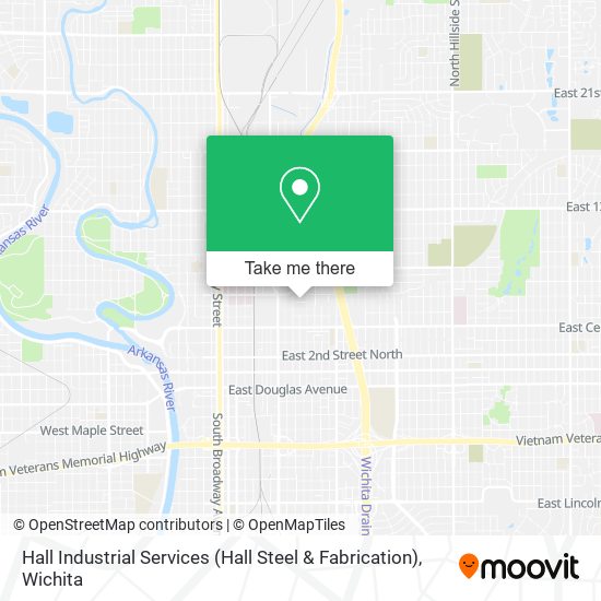 Mapa de Hall Industrial Services (Hall Steel & Fabrication)