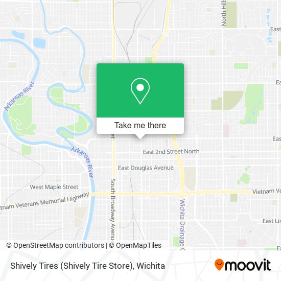 Mapa de Shively Tires (Shively Tire Store)
