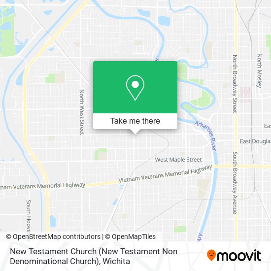 Mapa de New Testament Church (New Testament Non Denominational Church)