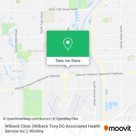 Wilbeck Clinic (Wilbeck Tony DC-Associated Health Service Inc.) map