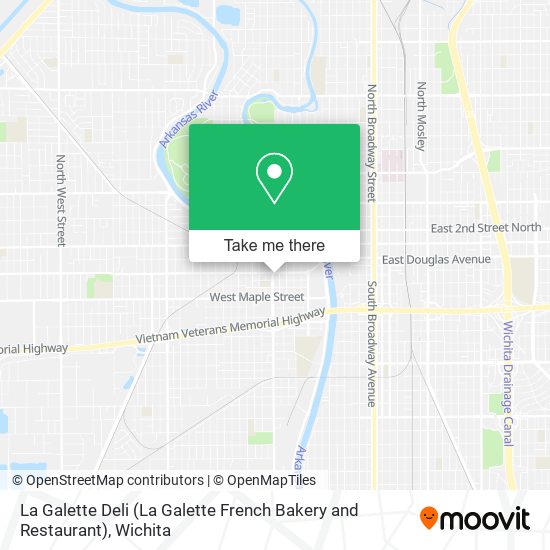 Mapa de La Galette Deli (La Galette French Bakery and Restaurant)