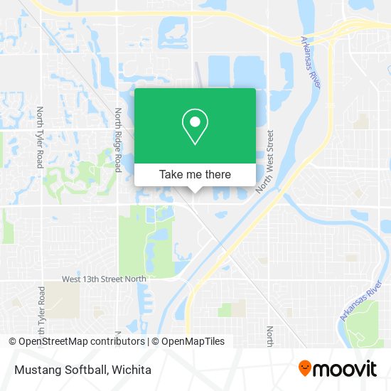 Mustang Softball map