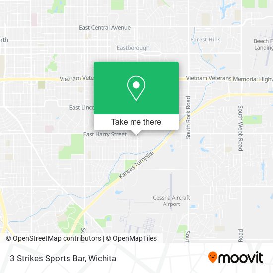 3 Strikes Sports Bar map