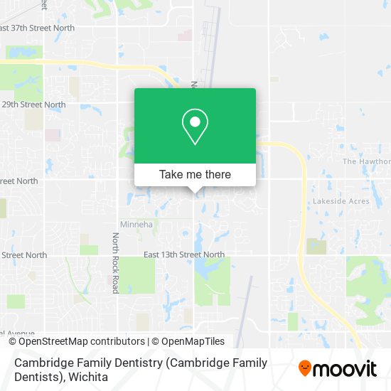 Mapa de Cambridge Family Dentistry (Cambridge Family Dentists)