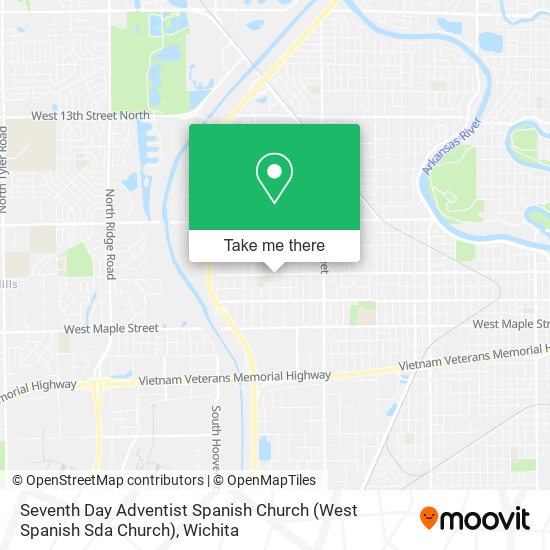 Seventh Day Adventist Spanish Church (West Spanish Sda Church) map